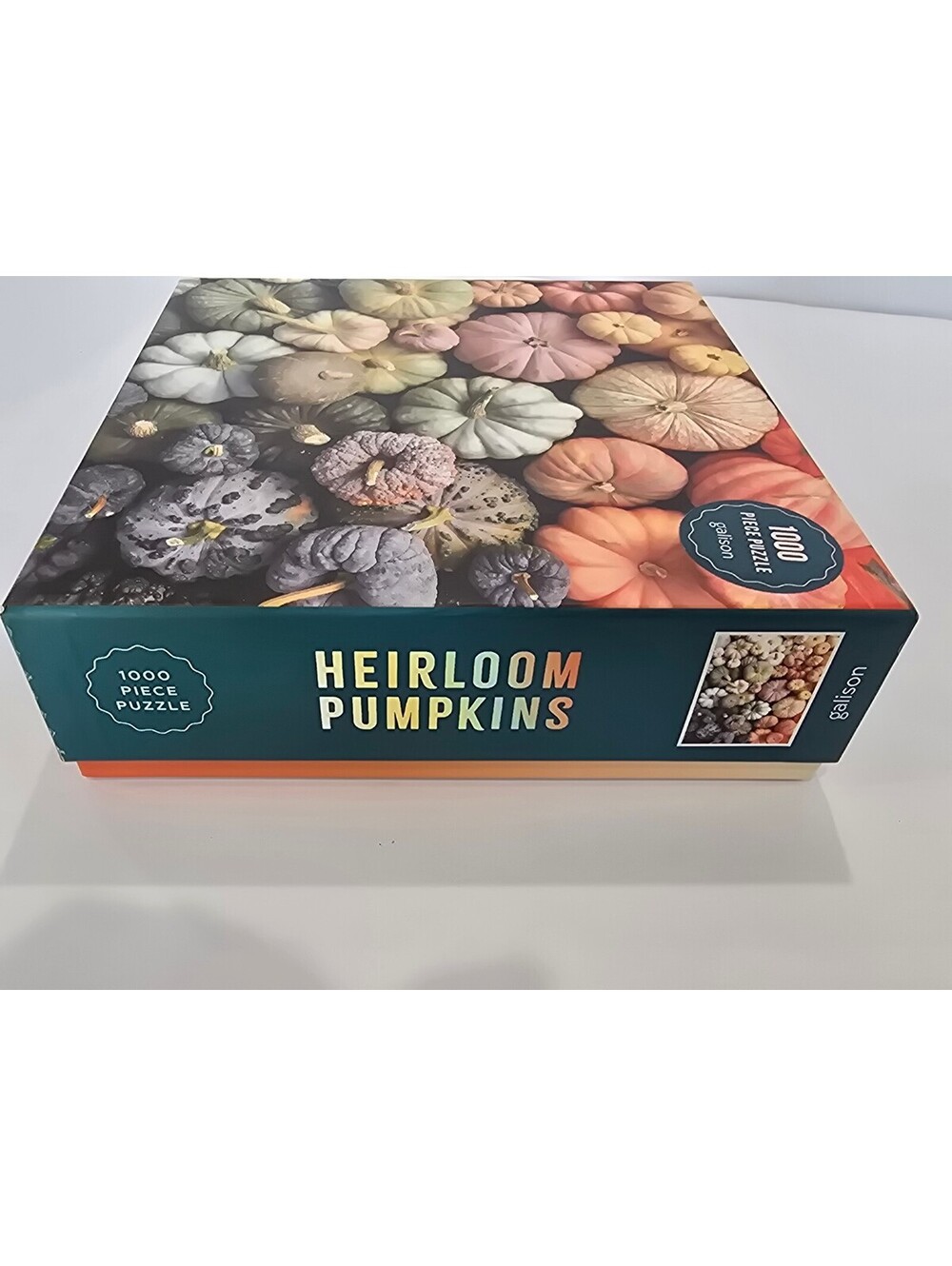 Galison Heirloom Pumpkins 1000 Piece Puzzle - Picture 6 of 6